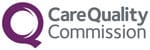 Logo of the Care Quality Commission, featuring a purple letter Q in a circle and the words 'Care Quality Commission' in gray text.